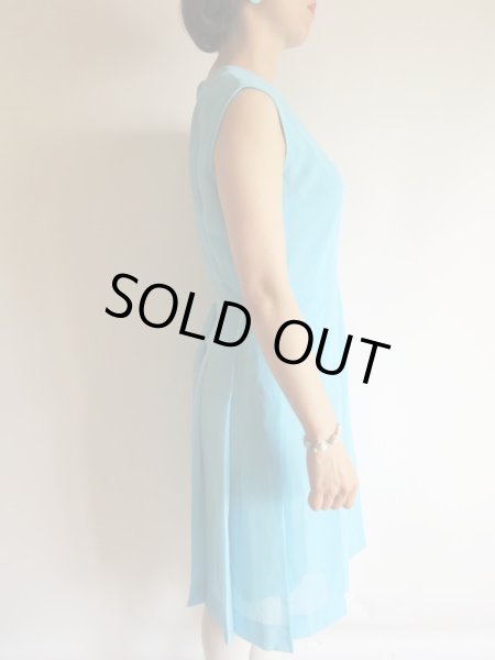 画像6: レナウンルック*スカイブルーのワンピース (6)