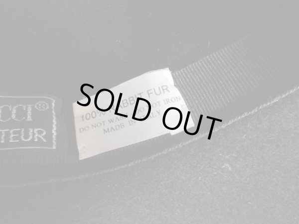 画像8: ITALY製のラビットファーのお帽子 (8)