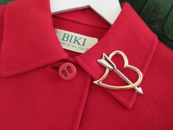 画像6: 【再入荷】未使用*恋しちゃったハートのブローチ (6)