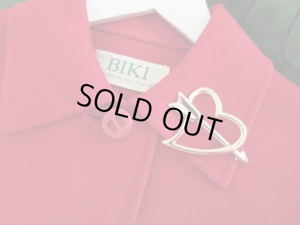 画像6: 【再入荷】未使用*恋しちゃったハートのブローチ (6)