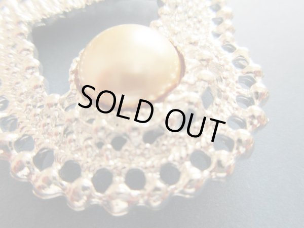 画像6: 未使用*インパクトハートのブローチ (6)