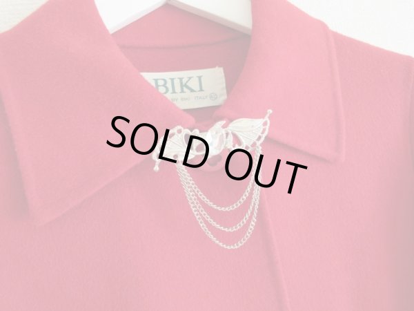 画像2: 未使用*キラリエレガントフォルムのゆらりブローチ (2)