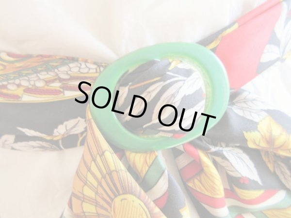 画像3: MOSCHINO*ゴージャスバブリーなスカーフベルト (3)