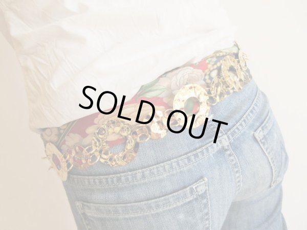 画像8: 【かっこよく!ゴージャスに!】未使用*ゴールドチェーンベルト (8)