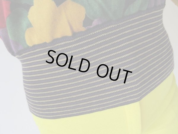 画像7: 華やぎフラワーデザインニット (7)