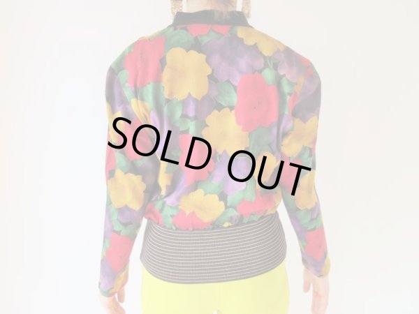 画像5: 華やぎフラワーデザインニット (5)