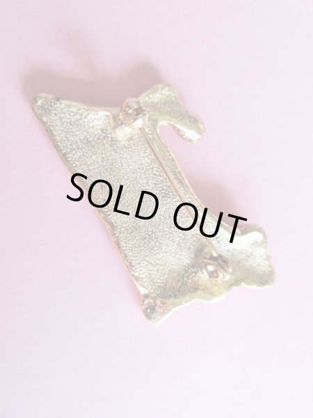 画像6: 未使用*ぽってりとしたワンコちゃんブローチ (6)