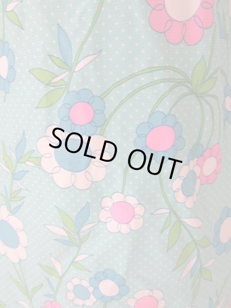 画像8: 【チャーミングに目立つ*】海外ヴィンテージ*Dead stockワンピース (8)