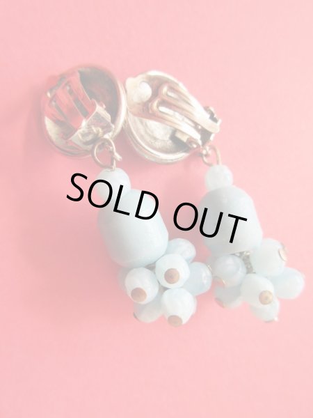 画像5: 【再入荷】アイスブルーの誘惑イヤリング (5)