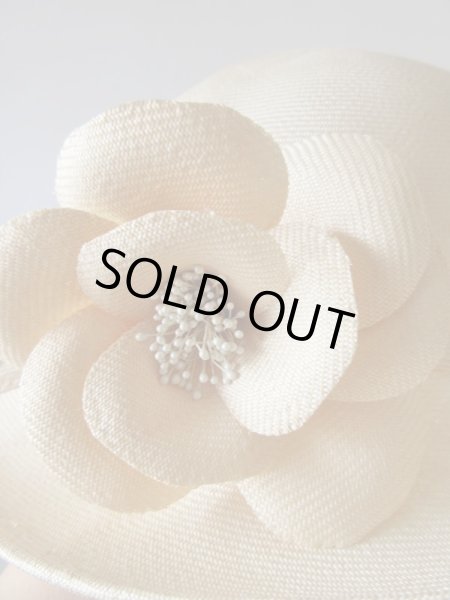 画像3: レディーなお花コサージュのお帽子 (3)