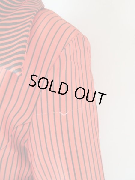 画像7: アジサイとストライプ柄のワンピース (7)