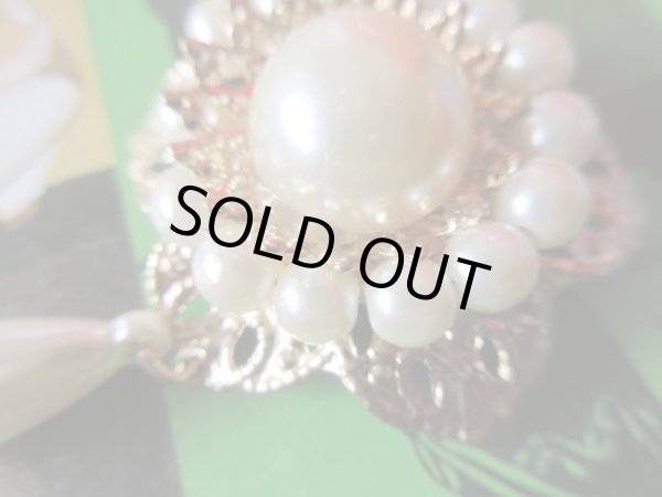 画像5: 【再入荷★】未使用*揺れるイミテーションパールブローチ (5)