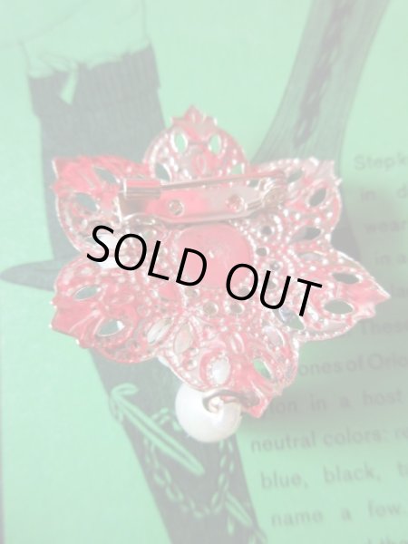 画像6: 【再入荷★】未使用*揺れるイミテーションパールブローチ (6)