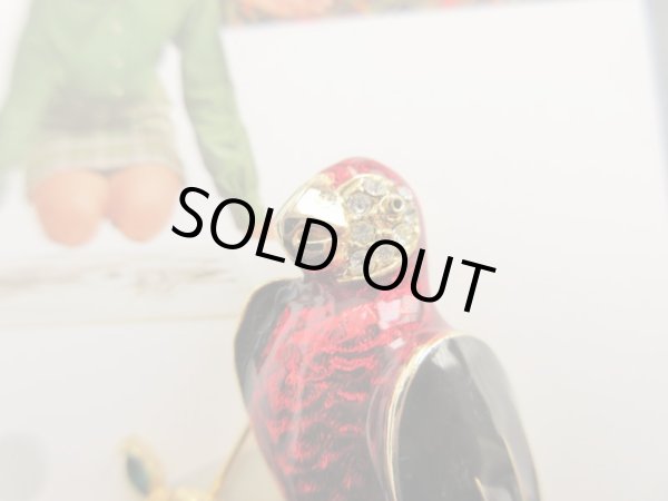 画像2: 豪華止まり木の鳥さんブローチ (2)