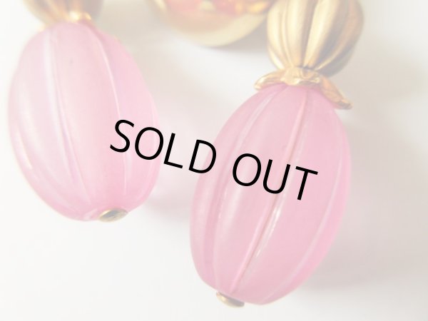 画像3: 再入荷★【軽い着け心地*】絶妙にパープルがかったピンクイヤリング (3)