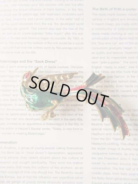 画像2: ゴージャスでリッチな大人の鳥モチーフ (2)