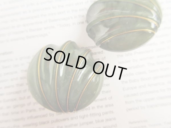 画像2: 再入荷★【ゴールドのワイヤーが効いてます*】Dead stockイタリー製イヤリング (2)