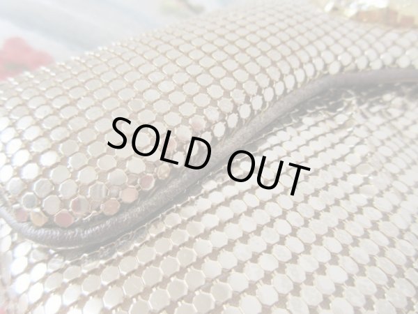 画像6: お花装飾のメタリックチェーンバッグ (6)