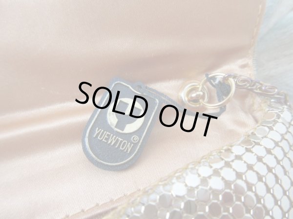 画像8: お花装飾のメタリックチェーンバッグ (8)