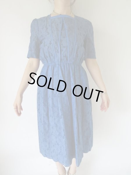 画像3: お花刺繍のワンピース (3)