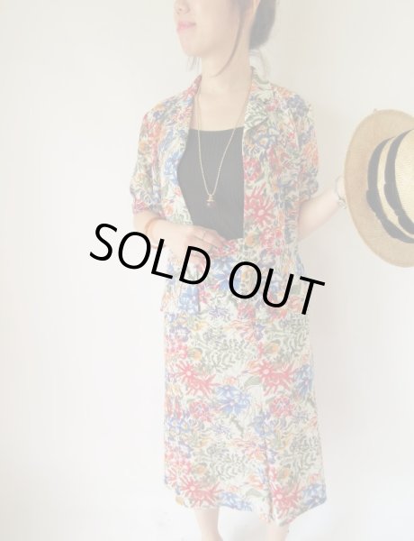 画像2: 未使用*夏の爽やかセットアップ (2)