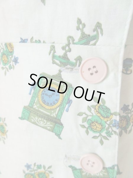 画像7: デットストック*電話柄がチャーミングなワンピース (7)