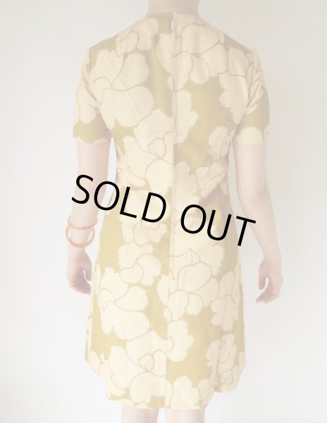 画像5: Dead stock*レトロフラワーワンピース (5)