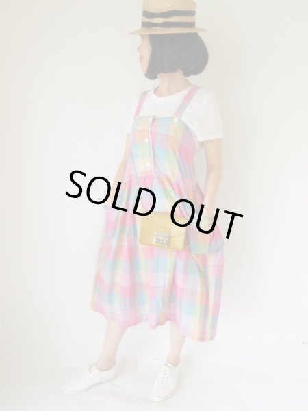 画像2: デットストック*女性らしさ引き立つチェック (2)