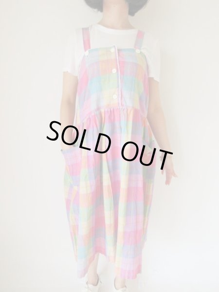 画像3: デットストック*女性らしさ引き立つチェック (3)