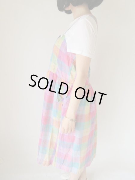 画像4: デットストック*女性らしさ引き立つチェック (4)