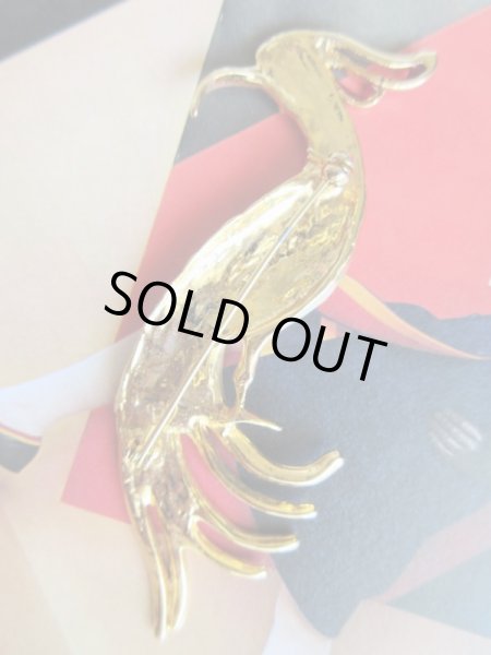 画像4: 極彩色の鳥ブローチ (4)