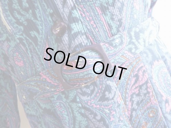 画像9: 未使用*鮮やかカラーのペイズリー (9)