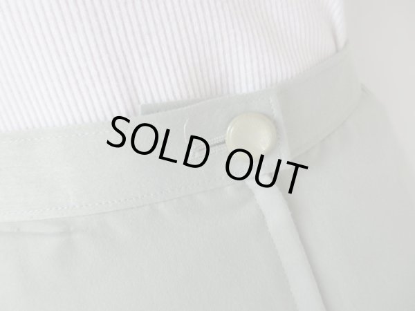 画像6: 大人のペールグリーンキュロットスカート (6)