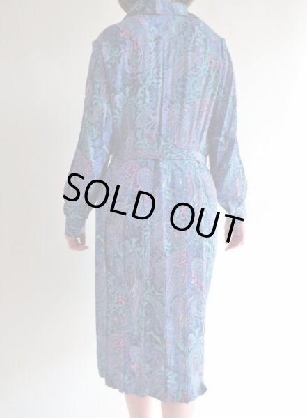 画像5: 未使用*鮮やかカラーのペイズリー (5)