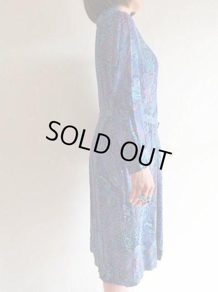 画像4: 未使用*鮮やかカラーのペイズリー (4)