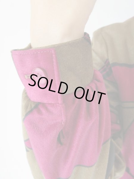 画像7: 未使用*ベロアタッチのシックワンピース (7)