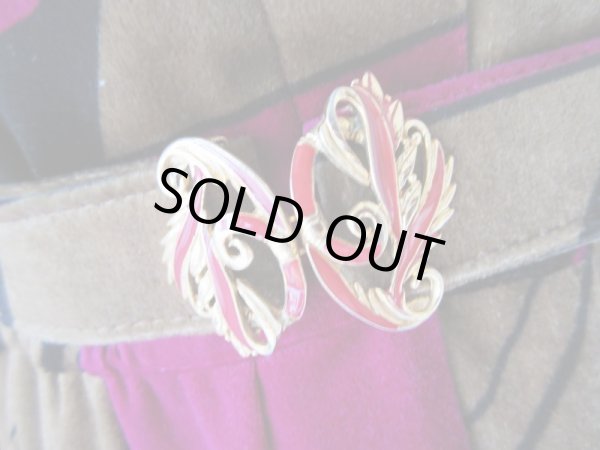 画像8: 未使用*ベロアタッチのシックワンピース (8)