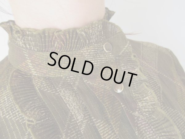 画像6: ドラマティックな細かいプリーツワンピース (6)