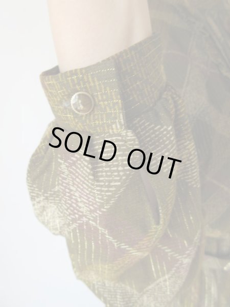 画像7: ドラマティックな細かいプリーツワンピース (7)