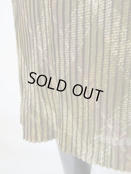 画像8: ドラマティックな細かいプリーツワンピース (8)