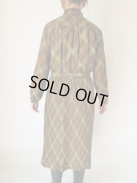 画像5: ドラマティックな細かいプリーツワンピース (5)