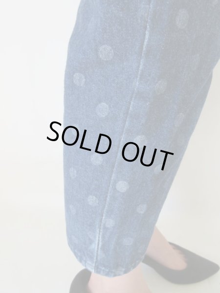 画像8: レア!水玉柄デニム (8)