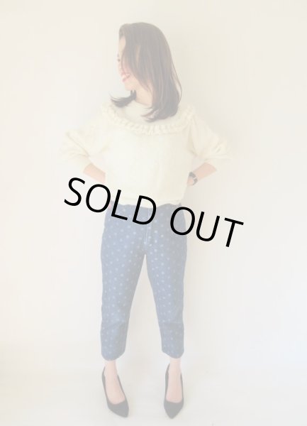 画像2: レア!水玉柄デニム (2)