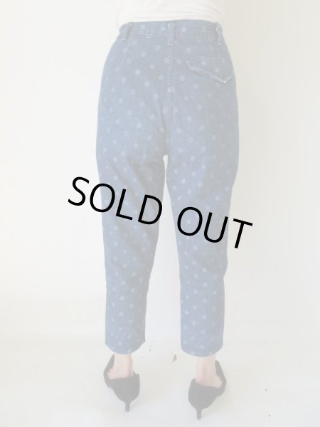 画像5: レア!水玉柄デニム (5)