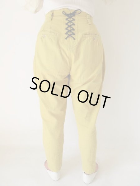 画像6: トレンドカラーの着回しの効くパンツ (6)