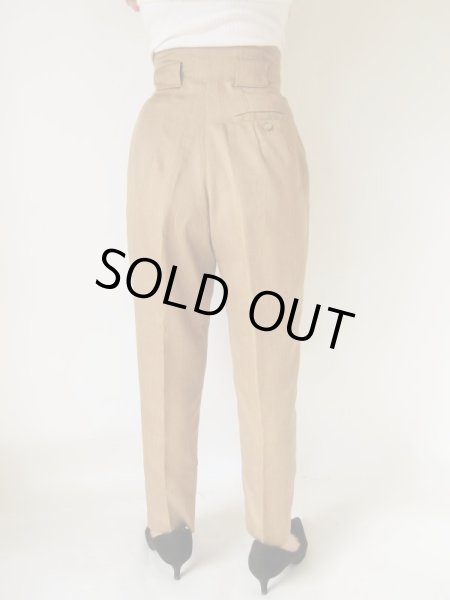 画像7: レディーのための万能テーパードパンツ (7)