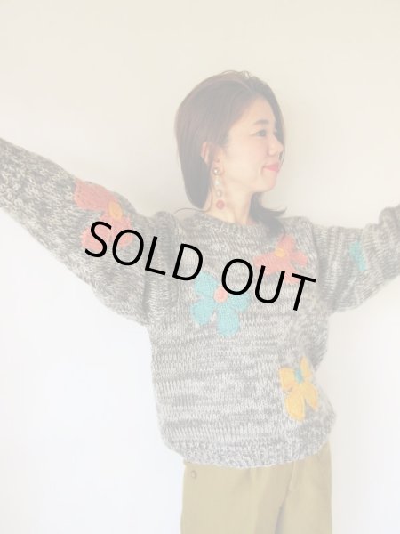 画像3: リボンのローゲージニット (3)