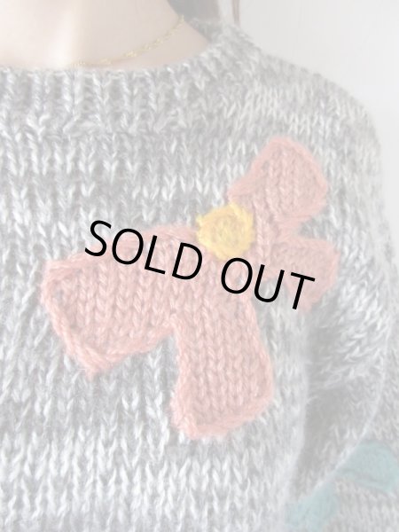 画像7: リボンのローゲージニット (7)