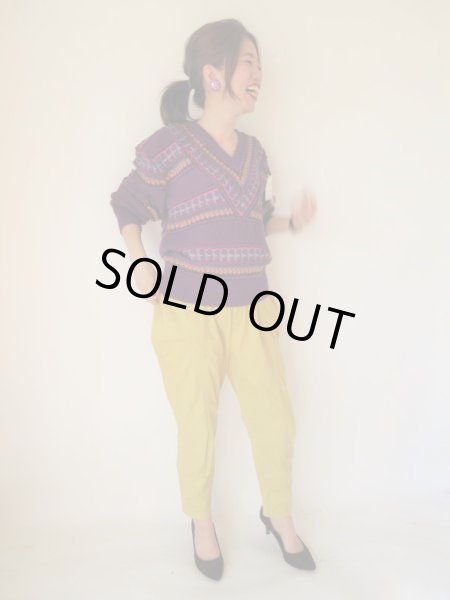 画像2: トレンドカラーの着回しの効くパンツ (2)