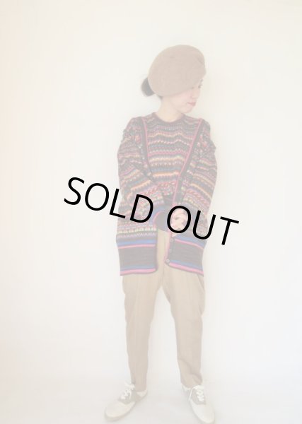 画像2: Dead stock*マルチカラーカーディガン (2)